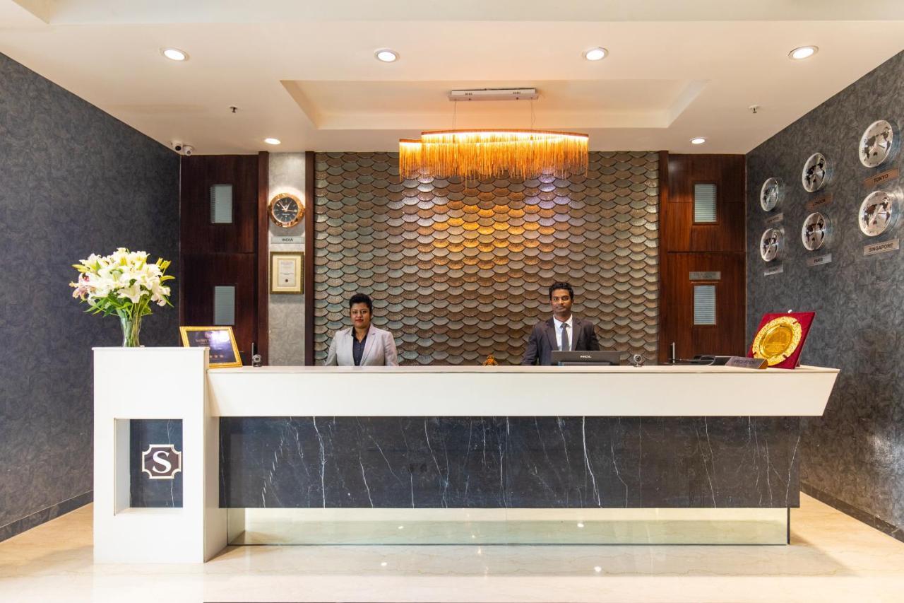 Hotel Sandy'S Tower Bhubaneswar Exterior foto